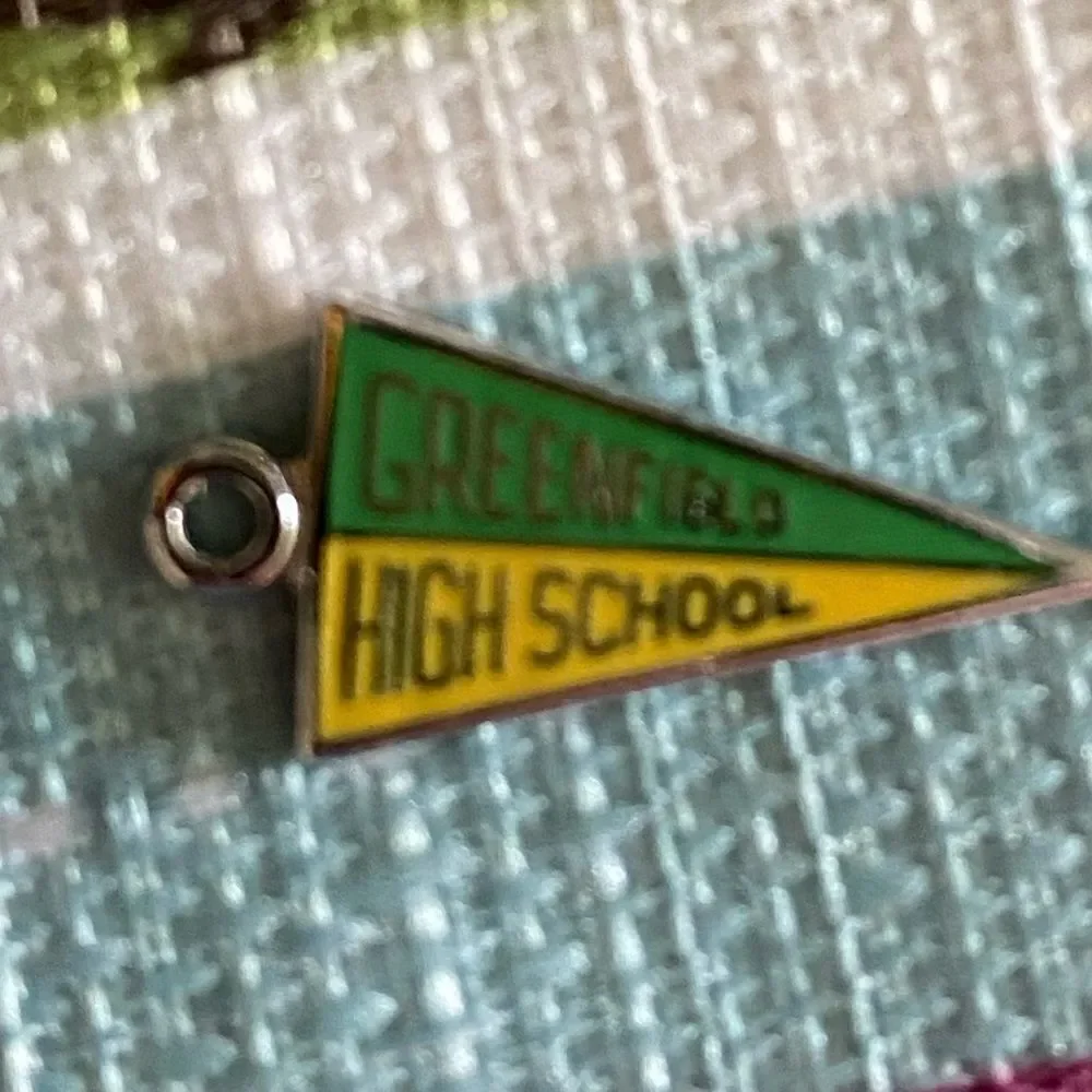 VINTAGE 1960’S SS Greenfield HS Charm